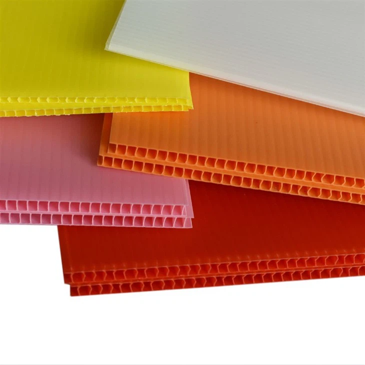 Polypropylene Plastic Corrugated Sheet