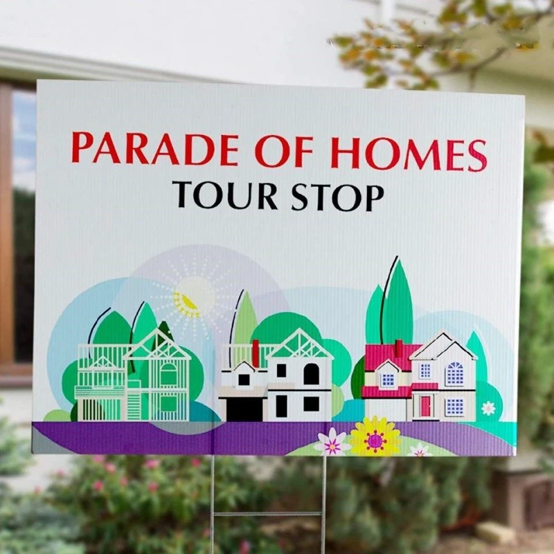 Outdoor Waterproof UV-Resistant Yard Sign factory